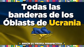 🔥 Todas las Banderas de los Óblasts de Ucrania 🇺🇦 🔥 Todas las Banderas de los Óblasts de Ucrania 🇺🇦