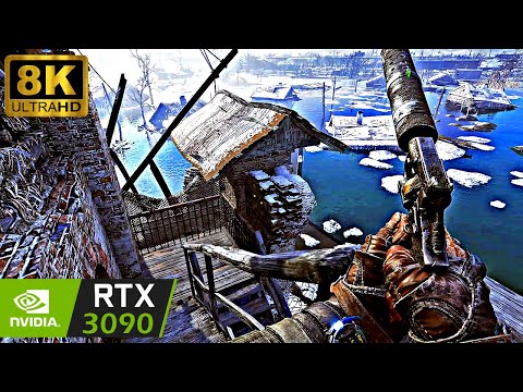 [8K] Metro Exodus RTX 3090 | Photorealistic Reshade Redux Mod | ULTRA GRAPHICS Gameplay