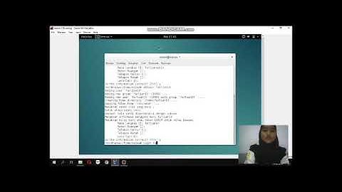 Cara membuat user group linux melalui terminal di DEBIAN