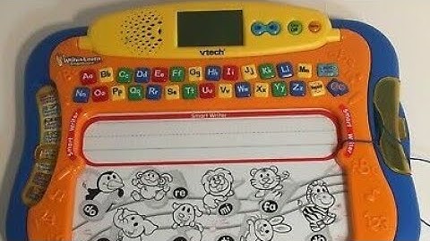 VTech - Write & Learn Educational Activity Smartboard Review. Plz Subscribe My Channel