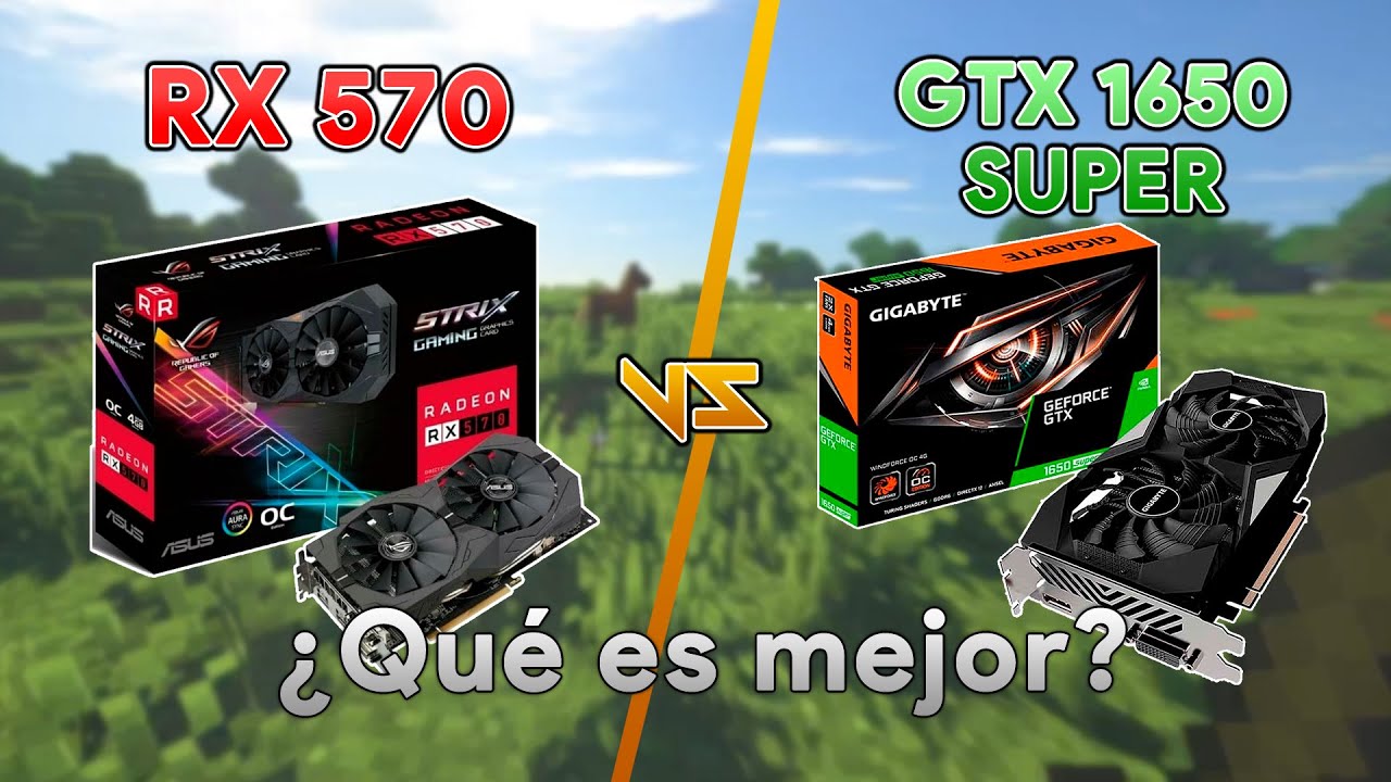 RX 570 vs GTX 1650 Super ¿Que es Mejor? - YouTube
