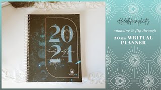 2024 Writual Planner + Stickers & Tarot Stamps | Flip-Through