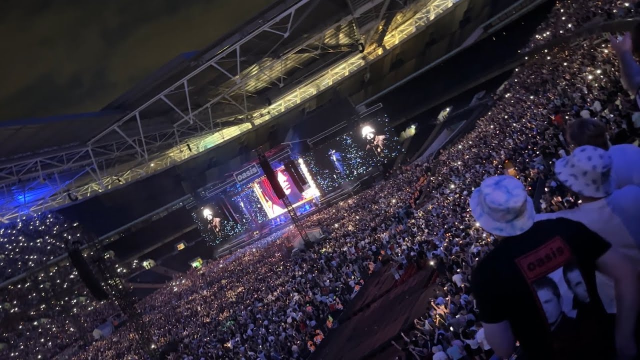洋楽 Oasis live 25 Wembley Stadium Oasis - Wonderwall @250730 Oasis Live '25 Wembley Stadium
