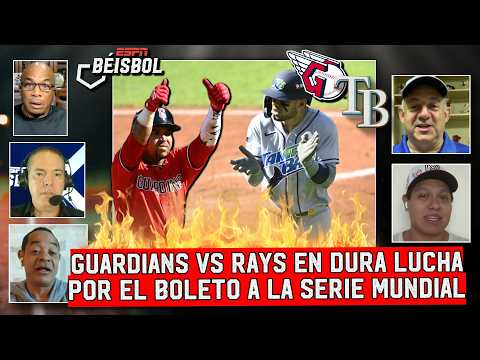 GUARDIANS TOMAN VENTAJA de la SERIE vs RAYS y están CERCA de la SERIE MUNDIAL | ESPN Beisbol