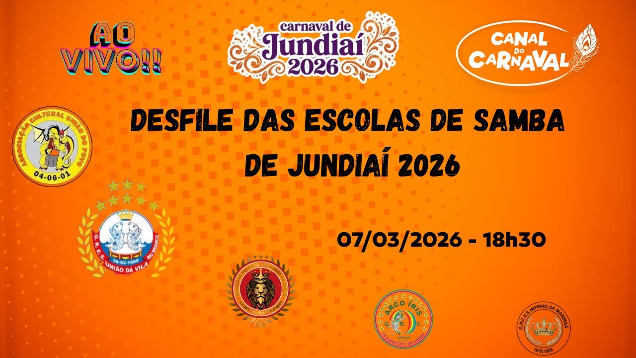 Desfile das Escolas de Samba Jundiaí 2026