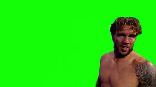 Will Ospreay game on green screen