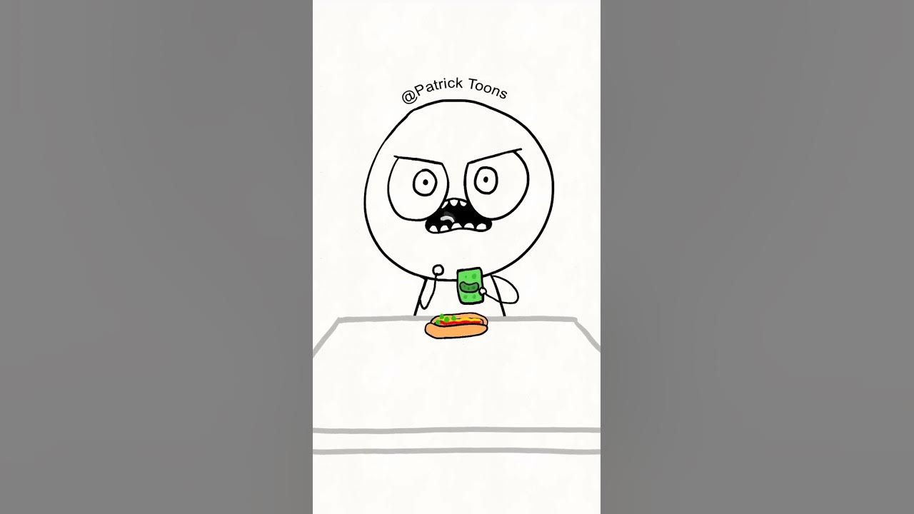 Perfect Hotdog #shorts #animation Perfect Hotdog #shorts #animation