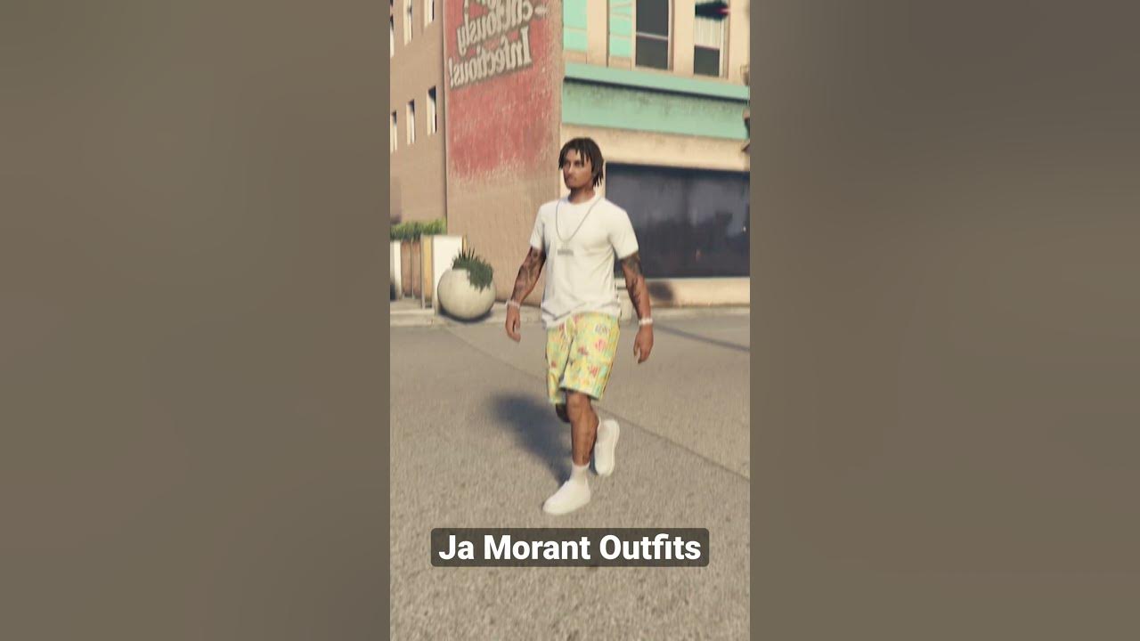 Clean Ja Morant Outfits On GTA Online🔥 