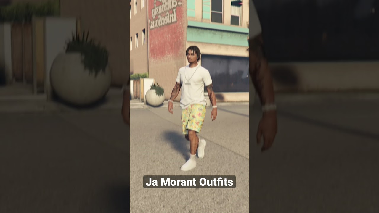 CLEAN Ja Morant Inspired Outfits On GTA Online -Tutorial 