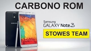 Carbono Rom Galaxy Note 3 @DinamicaMedia