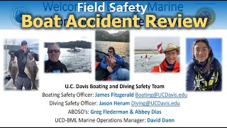 Field Safety 2024 | Conception Boat Accident Review, Program Impacts