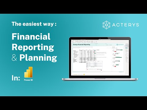 Acterys Reporting 2.5 Unparalleled Financial Reporting in Power BI Social Video