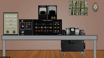 Virtual Lab for Electrical Machines - Exercise 2: DC Generator