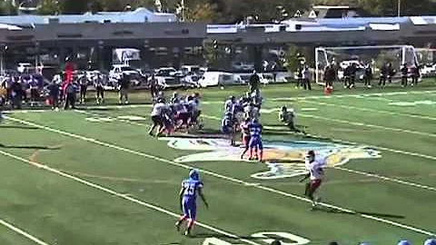 Aaron Underwood Senior Football highlights 2012