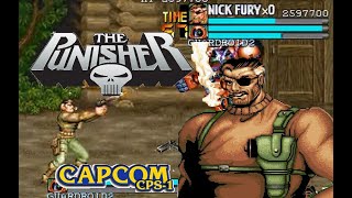 The Punisher Arcade - Nick Fury Hardest no death play through