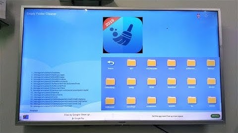 How to Delete All Empty Folders in Smart TV (Empty Folder Cleaner)