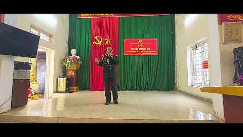 Tổ quốc tôi chưa đẹp thế bao giờ- Xuân Chiến tại Hội nghị CCB thôn Bạch Tuyết, xã Hương Sơn.21/11/25