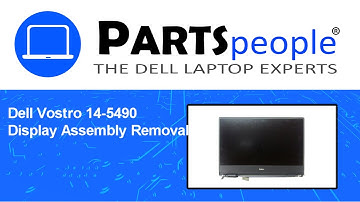 Dell Vostro 14-5490 (P116G001) Display Assembly How-To Video Tutorial