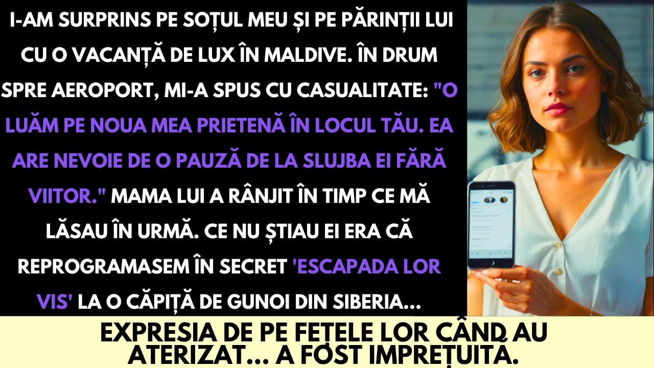 Soțul Meu M-a Părăsit Pentru Alta — Așa Că L-am Trimis În Siberia În Loc De Maldive, Apoi El…