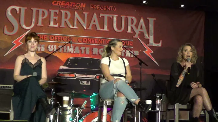 SPNKC 2022 Ruth Connell, Kim Rhodes and Briana Buc...