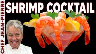 Shrimp Cocktail with the Perfect Cocktail Sauce | Chef Jean-Pierre