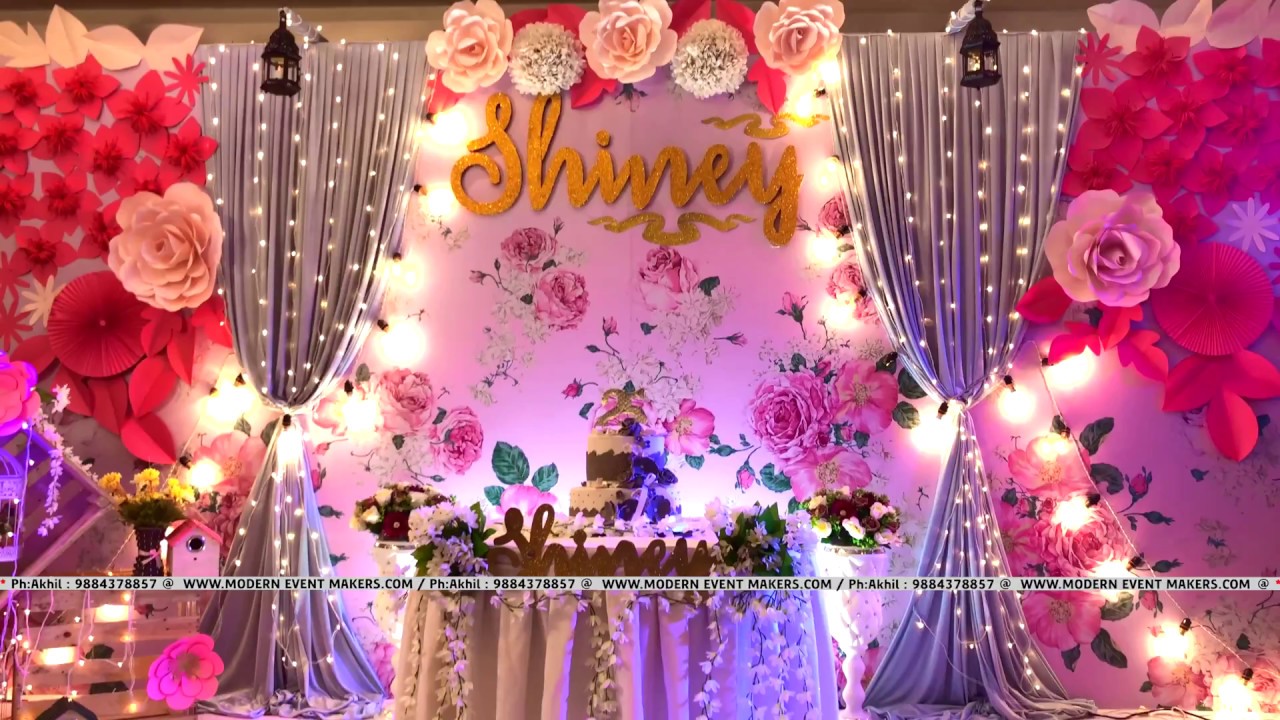 Paper floral Theme From Moderneventmakers Akhil:9884378857