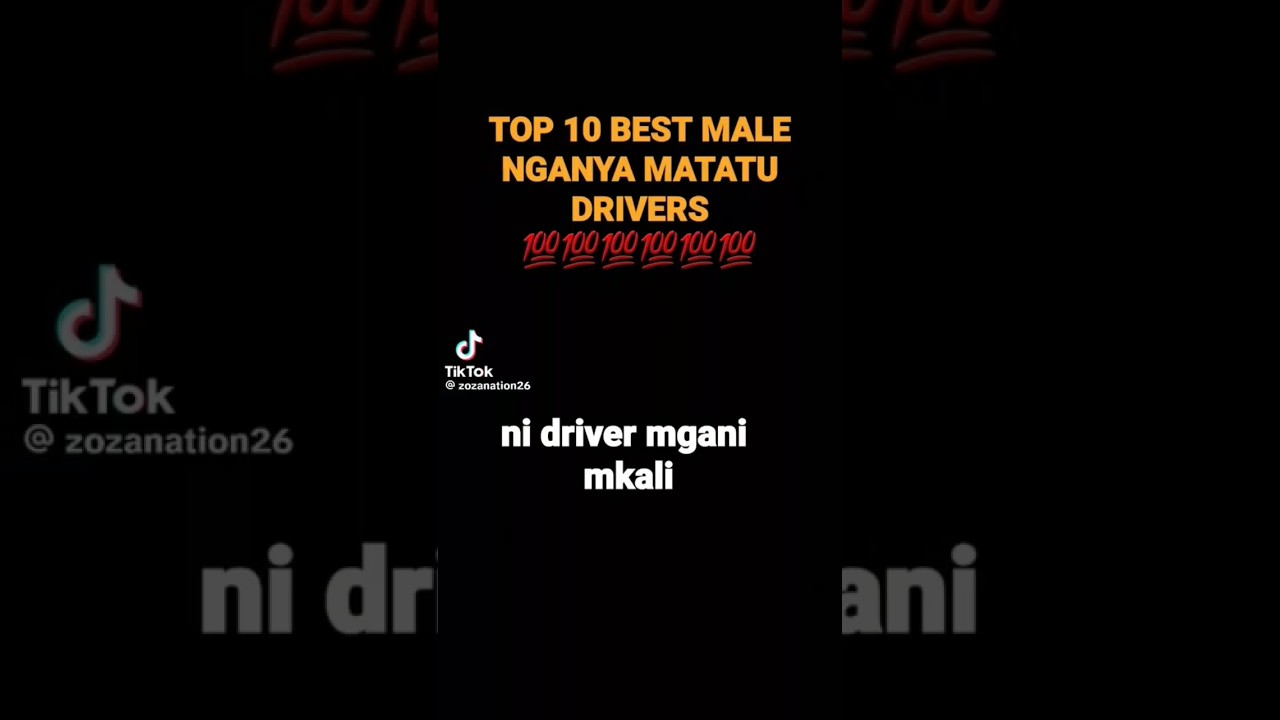 top ten best matatu drivers 