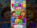 🔺🔵🟥 Formen lernen macht Spaß! 🎵✨ #kinderlieder #kindermusik #babylieder  #mitmachlieder  #lernlieder