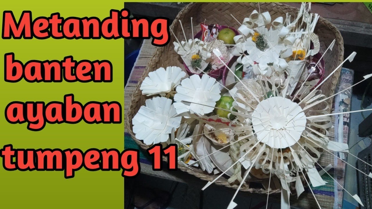 Metanding banten ayaban tumpeng 11 versi Semate