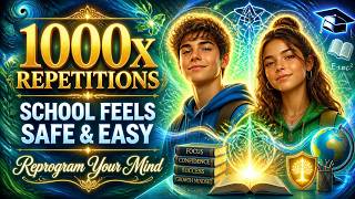 Back to School Affirmations Reprogram Your Mind for Confidence 1000x Repetitions for Teens