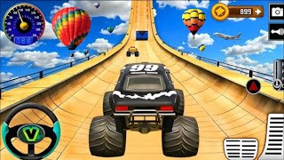 Monster Truck Mega Ramp Impossible Driver - 4x4 Ultimate Car Stunts GT Racing -2025#formulacarracing screenshot 4