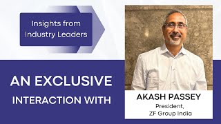 ZF Group’s Vision for India | Akash Passey Exclusive Interview | SIAM 65th Annual Convention 2025