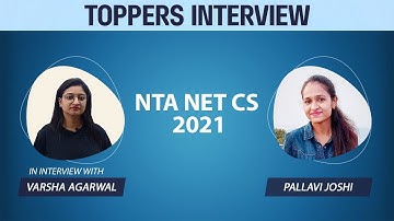 NTA NET CS 2021 | Topper