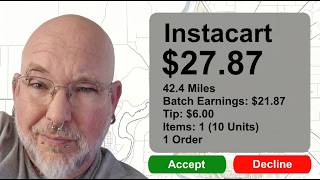 Instacart Pay Trap: Why This $27 Order Is Actually $12/hr