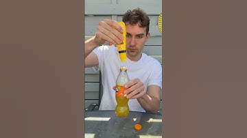 Fanta Slime? 🍊🍊🍊 Do you think it will work? #Illusion #magic #tutorial #transition
