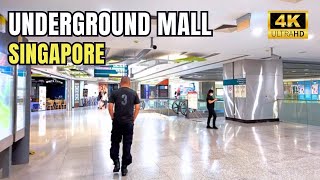 Underground Mall In Singapore  Citylink Mall To Suntec City Walking Tour 4k