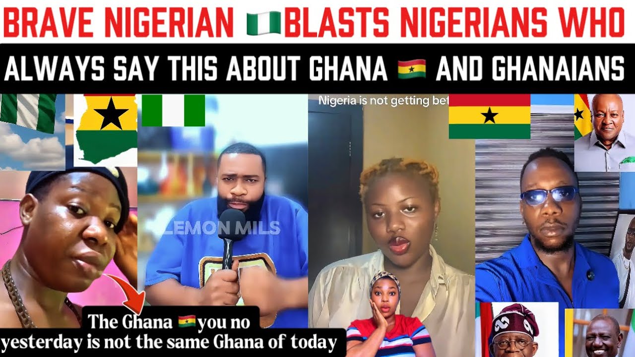 Brave Nigerian Blacks Nigerians who always say This about Ghana and Ghanaians 🇬🇭🇳🇬