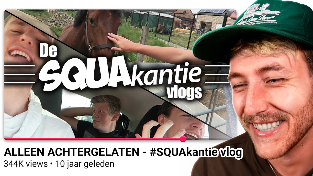 Reageren op de SQUAKANTIE Vlogs.. (het is cringe)