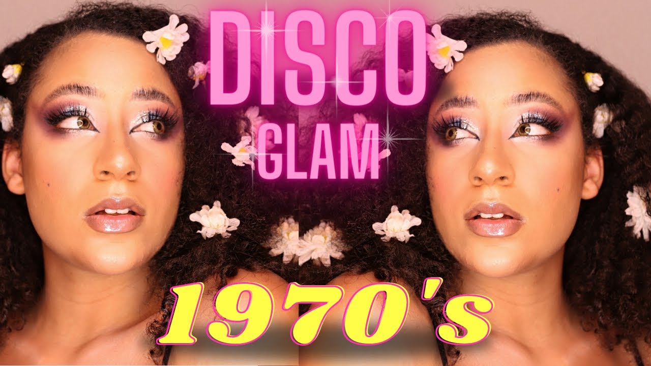 1970's Disco Glam Makeup Tutorial | Michaella Shanti - YouTube