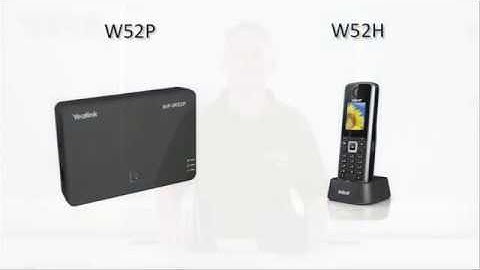 Yealink W52P HD IP DECT phone