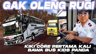 PERTAMA BAWA BUS KIDS PANDA FULL OLENG ANGKAT BAN FULL BASURI - BUSSID