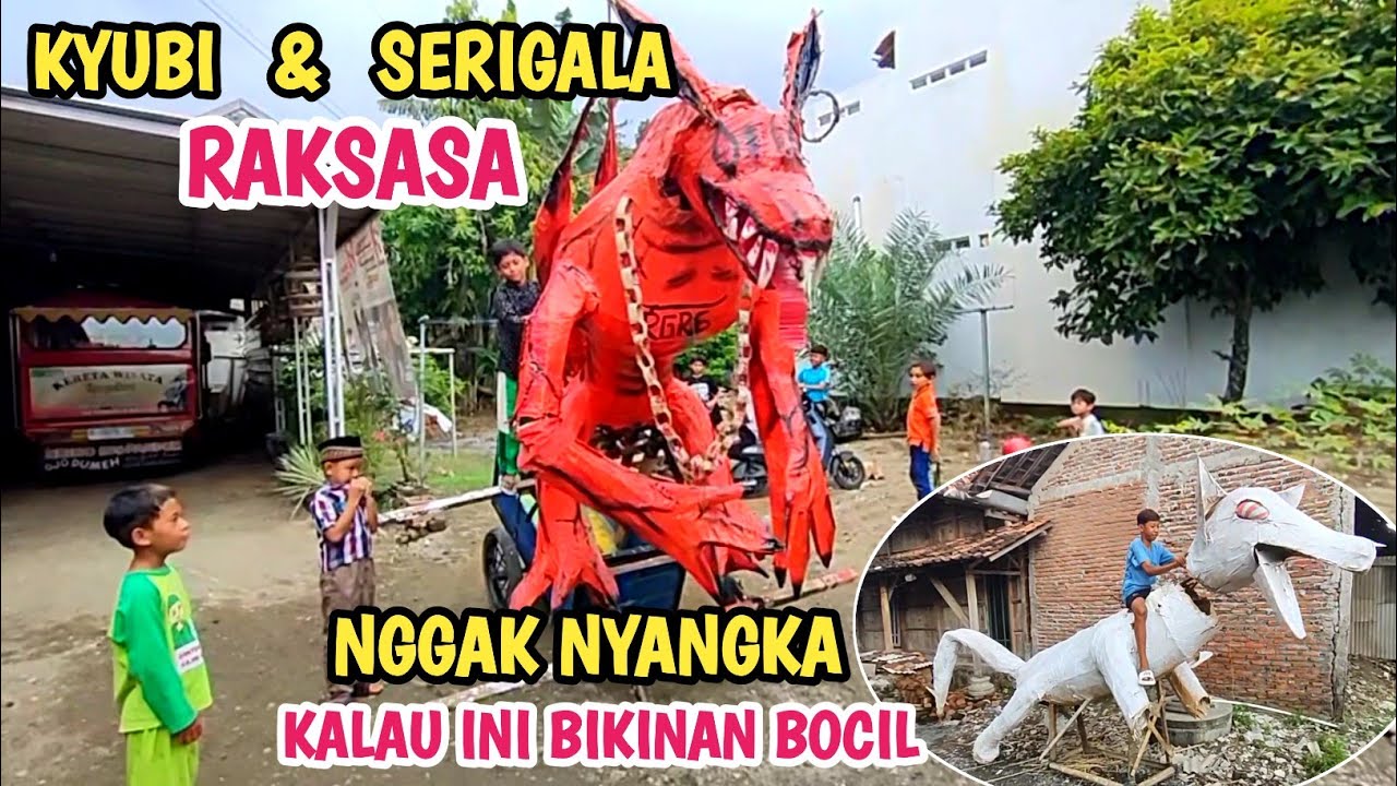 BESAR & FULL GERAK‼️Review Arak-arakan Buat Memeriahkan Takbir Keliling IDUL ADHA 2025