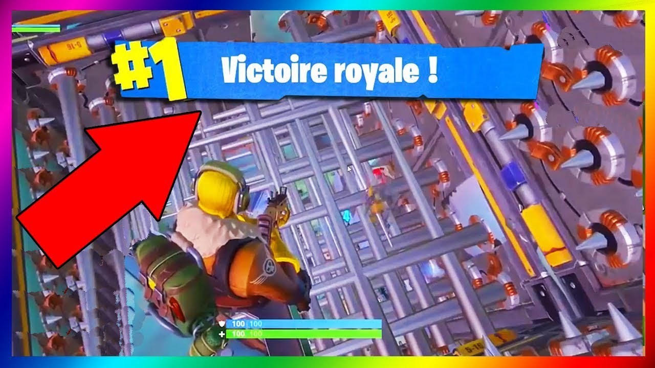 il fait top 1 avec un piege incroyable en battle royale fortnite - image piege fortnite