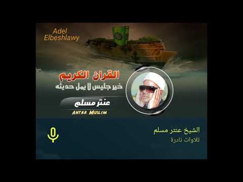 الشيخ عنتر سعيد مسلم سورة التكوير والقصار