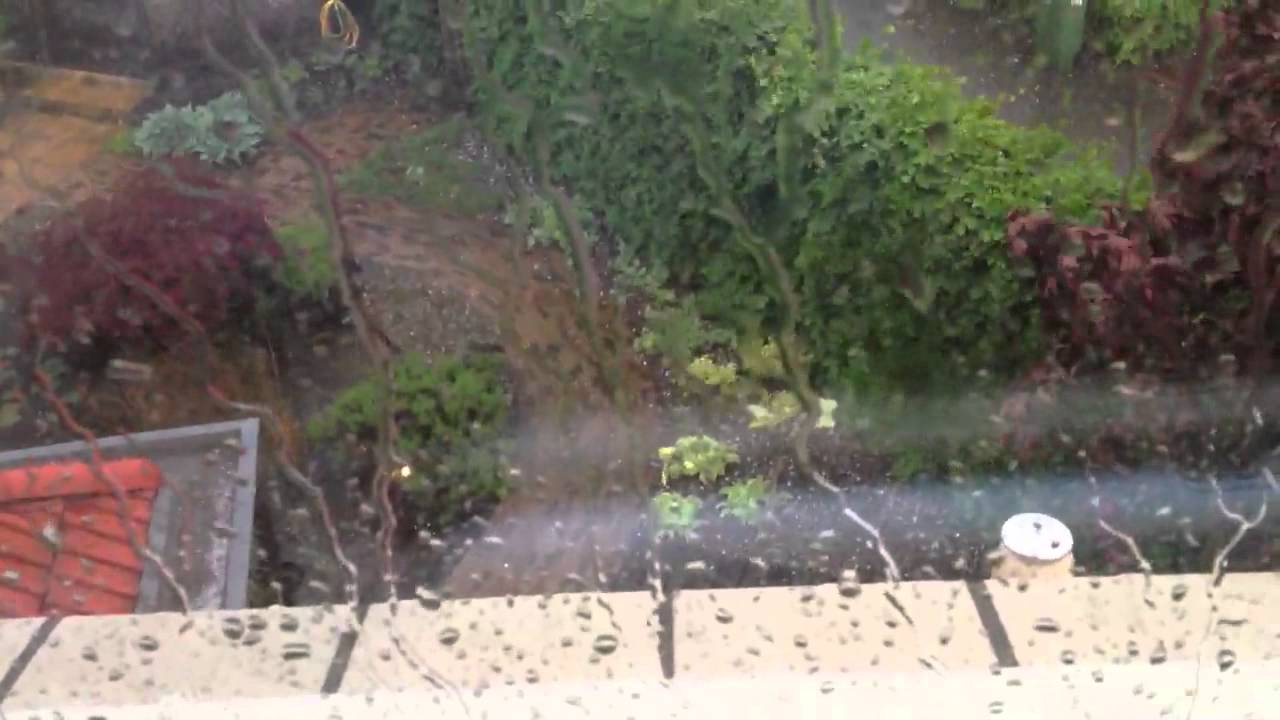 Hagel in Dichteren