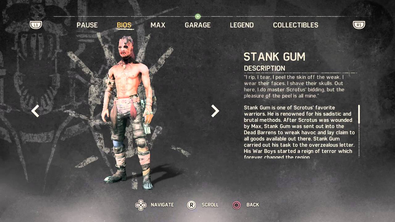Mad Max game stank gum clip