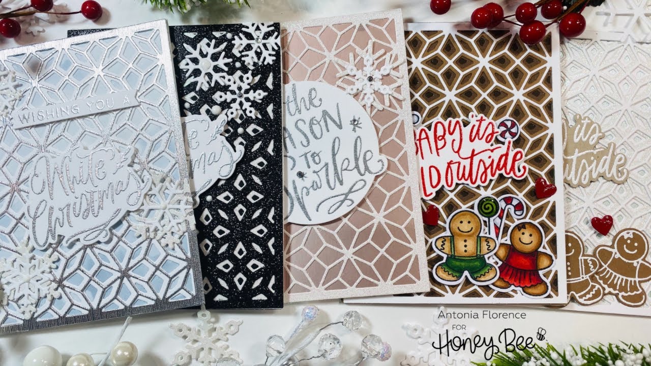 Honey Bee Stamps | Winter Prism Cards!