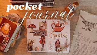 using a POCKET JOURNAL as a memory keeper - with a flip through