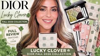 NEW Dior Lucky Clover Fall 2026 Makeup Collection 🍀 | Charmed Green Review + Tutorial