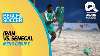 Beach Soccer - Iran vs Senegal | Men's Group C Match | ANOC World Beach Games Qatar 2019 | Full